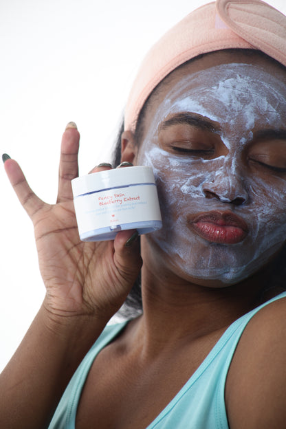 Fancy Skin Blueberry Extract | Creamy Clay Mask